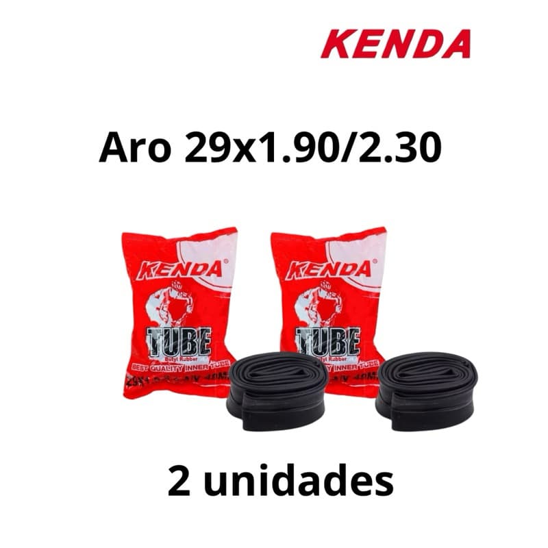 Câmara De Ar Bicicleta Kenda Aro 29 X 1.90/2.30 Bico Grosso 35mm Bicicleta Bike Mtb