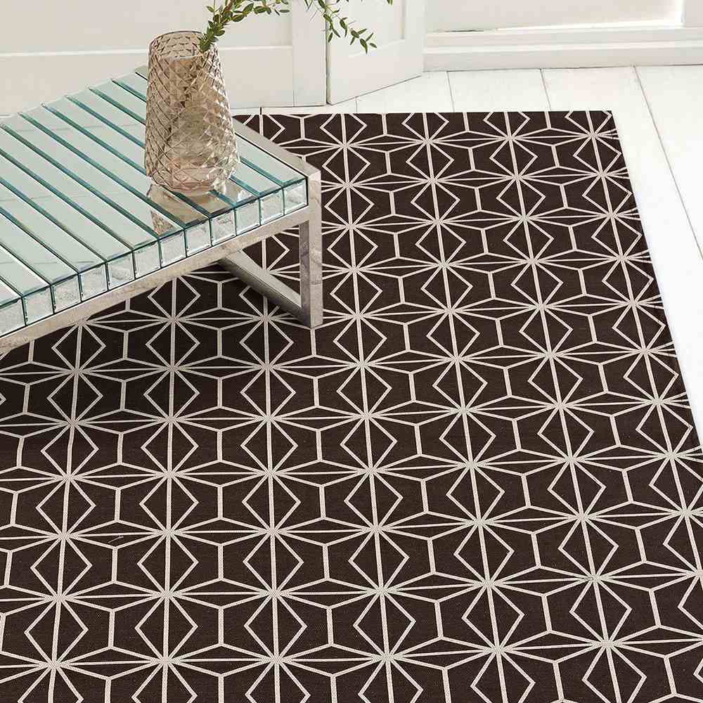 Tapete Jacquard antiderrapante 132x100cm Cannes Casa Dona