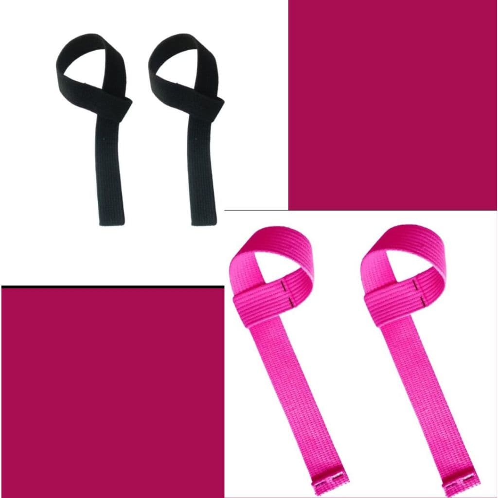 2  Pares de Straps 100% Algodão. P/musculação e Academia...