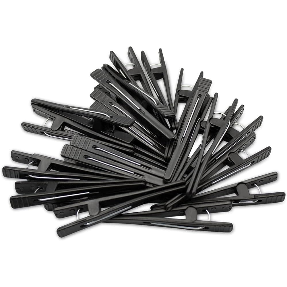 Kit Presilhas Jacaré Bico De Pato Para Cabelo Prendedor Cores Variadas 12, 24, 60 (Bico de Pato)