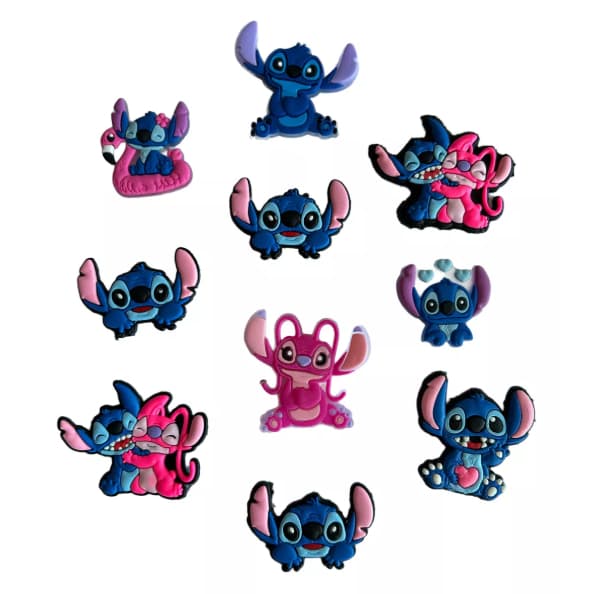 Aplique Emborrachado Stitch Kit 5 Unidades