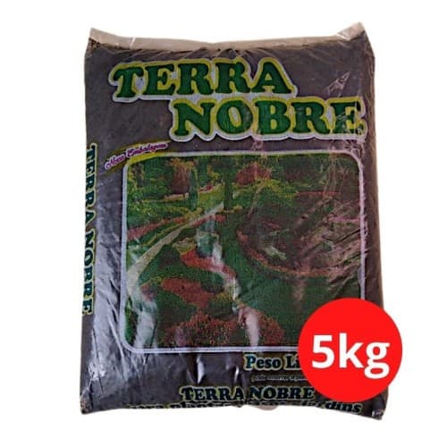 Terra Vegetal Adubada 5kg Terra Nobre Unidade