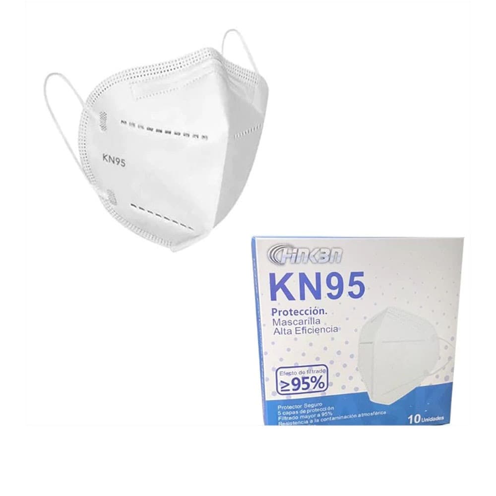 Máscara KN95 Proteção 5 Camada Respiratória Pff2 N95