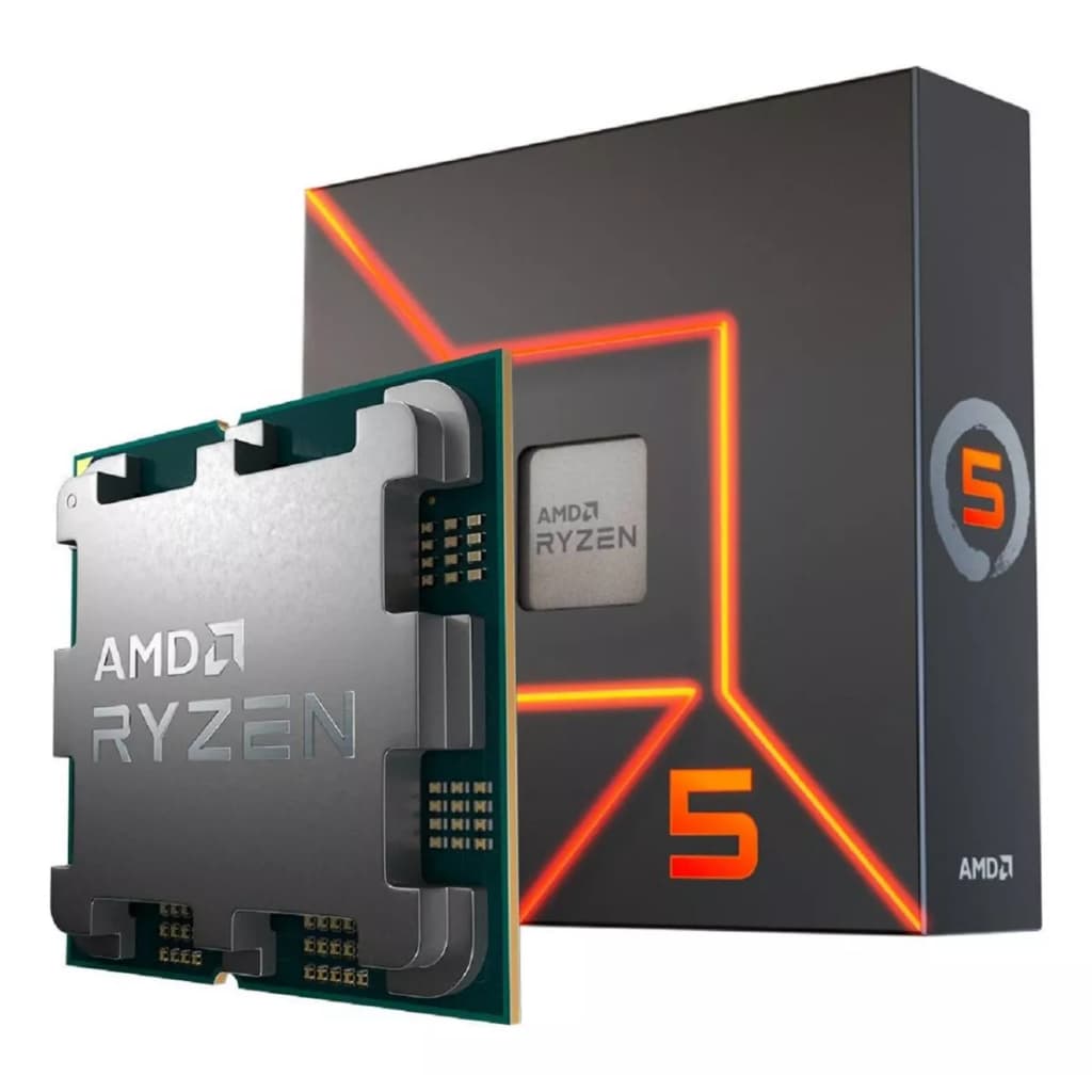 Processador Ryzen 5 7600 3.8GHz(5.1GHz Max)100-100001015BOX