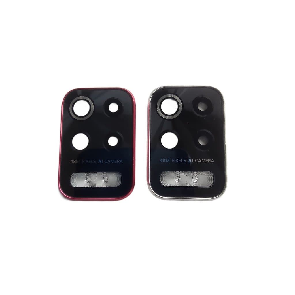 Lente da câmera traseira C/ MOLDURA aro compatível LG  K62+ K525 K62 K520