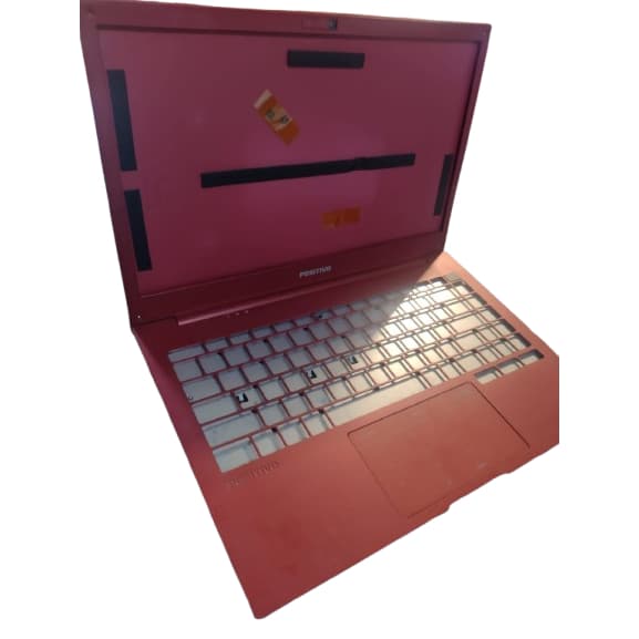 CARCAÇA COMPLETA SEMI NOVA ORIGINAL NOTEBOOK POSITVO MOTION Q232B RED ( LEIA DESCRIÇAO)