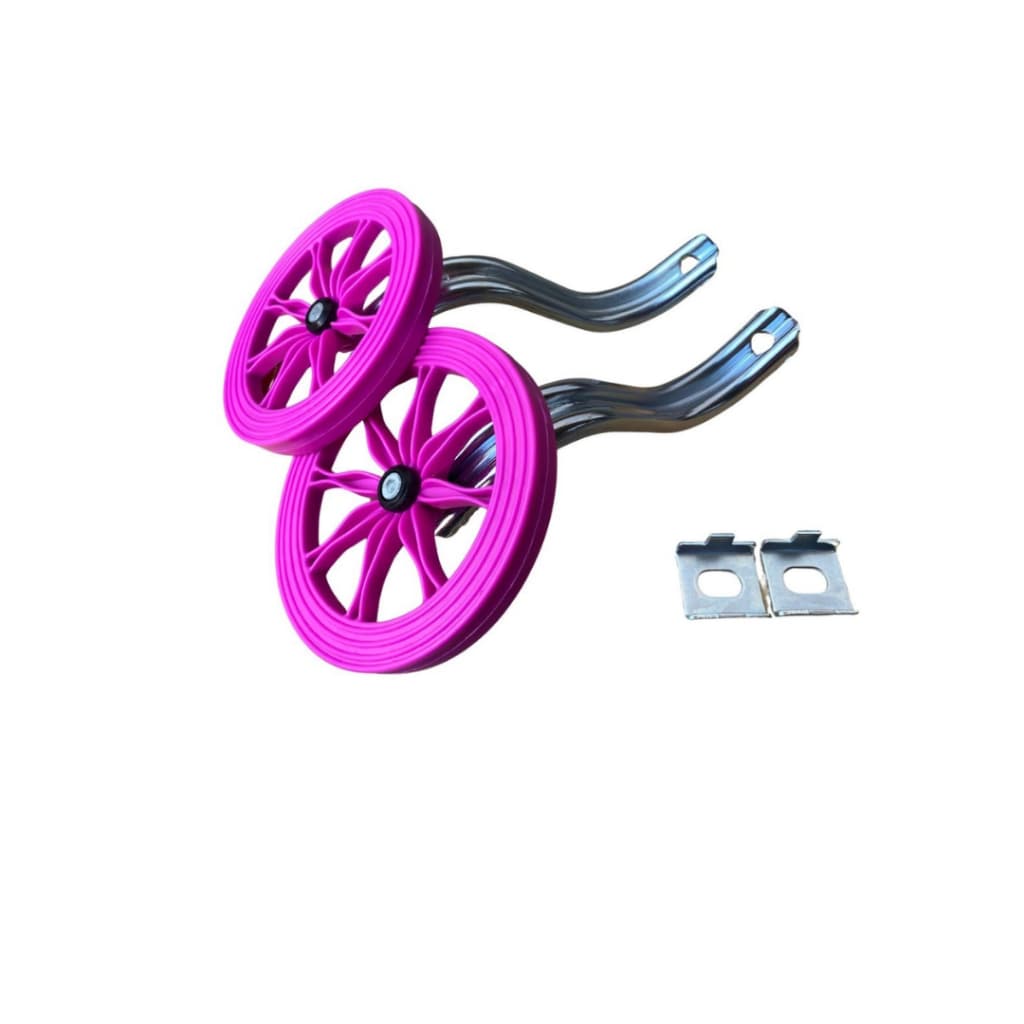 Roda Rodinha Lateral Para Bicicleta Infantil Wester Bike Aro 16 Rosa