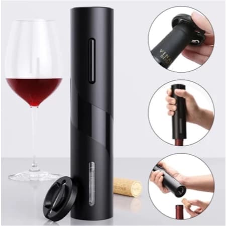 Abridor De Vinho Garrafa Automático Elétrico