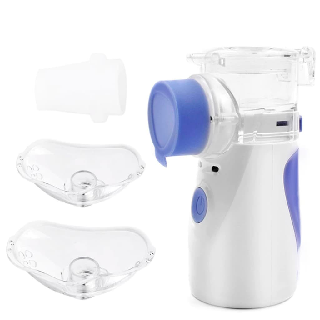 Nebulizador Ultra-Sônico De Ar Comprimido Inalador De Névoa Salina De Baixo Ruído Uso Adulto / Infantil