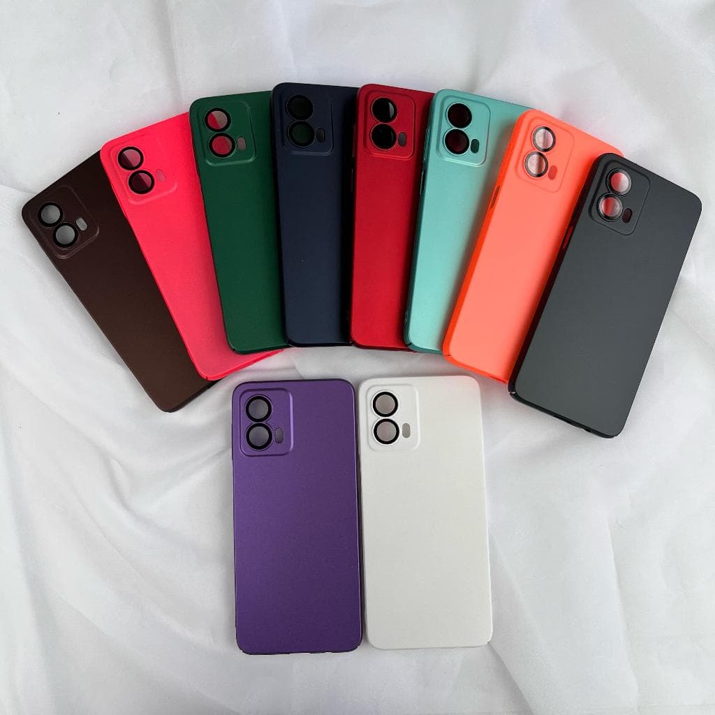 Capa Glass Colorida Para Motorola G53 / Proteção na Câmera CF77