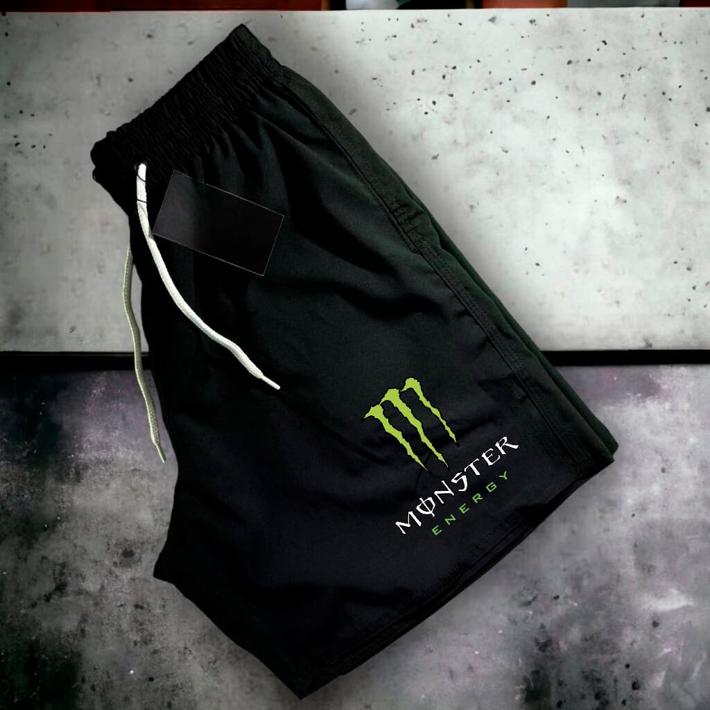 Bermuda Mauricinho Tactel Basquete Skate Corrida - Monster - Ecommerce