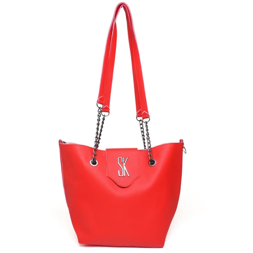 Bolsa Sacola SK é perfeita para o seu dia a dia corrido. Com espaço de sobra e alça corrente que dá aquele charme