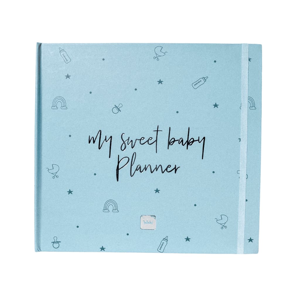 Planner Agenda My Sweet Baby Planner De Bebe Wonder Azul
