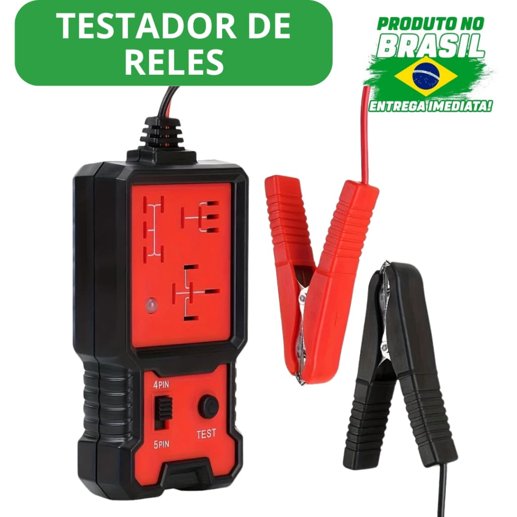Testador Eletrônico De Relé Automotivo Universal 12V - PROMOÇÃO