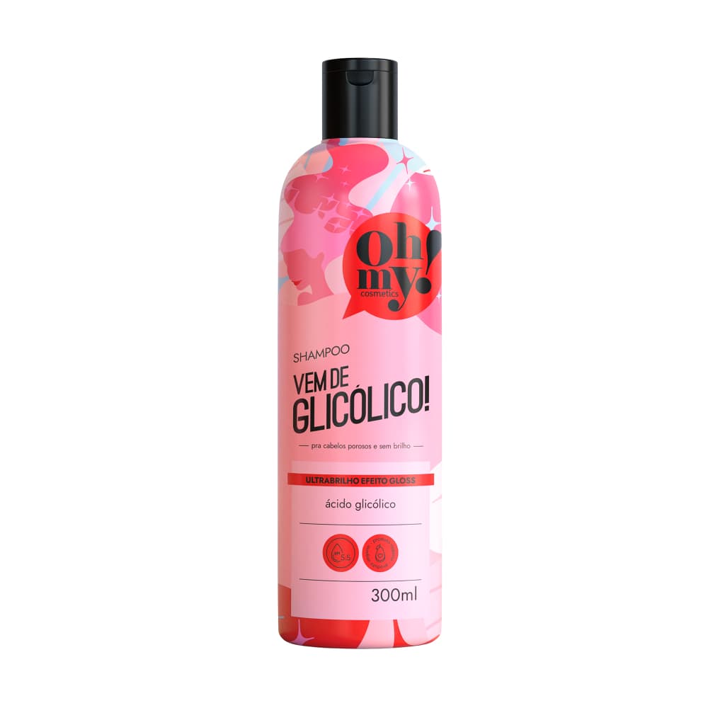 Shampoo Vem de Glicólico 300ml Oh My