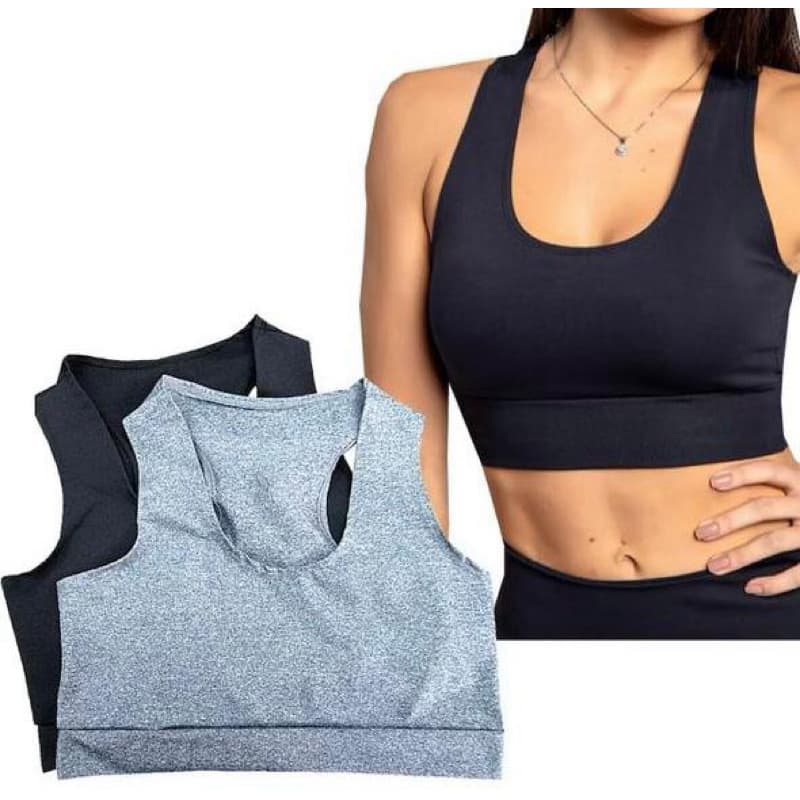 Top Fitness Feminino para Malhar Moda Academia nadador sem bojo