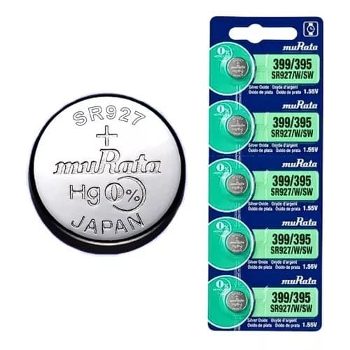 Bat. 399/395 Sr927w Murata Cartela Com 05 Unidades
