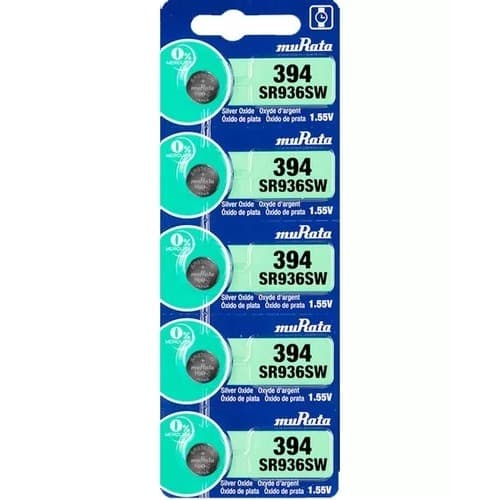 Bat. 394 Sr936sw 1.55v Murata Cartela Com 05 Unidades
