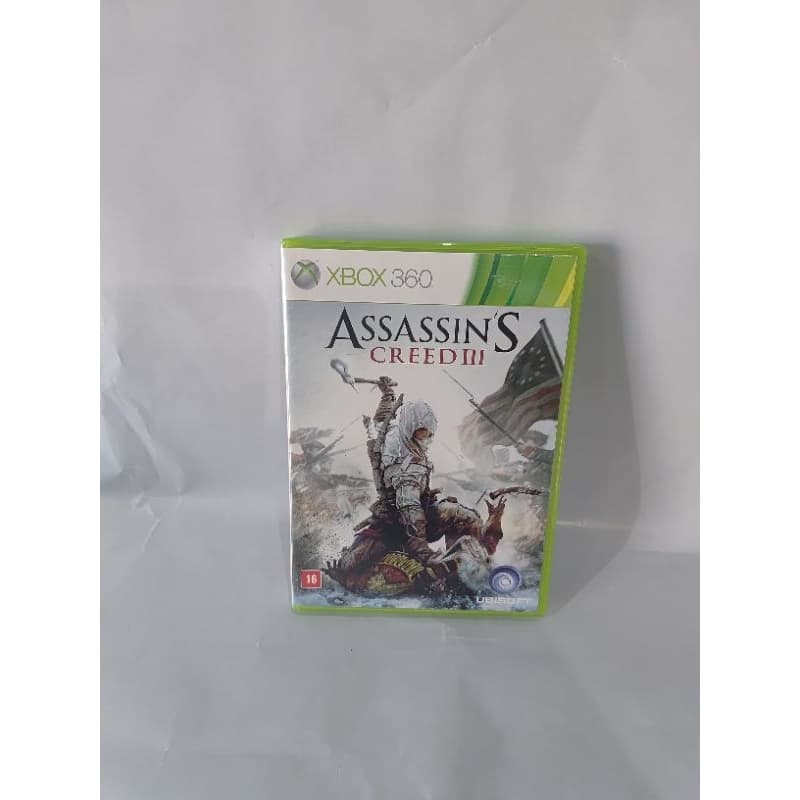 Jogo Assasin's Creed III Xbox 360 Original