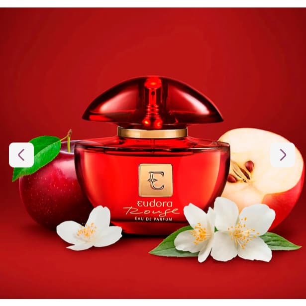 Perfume Eudora Rouge 75ml Eau de Parfum – Feminino Marcante e Sofisticado.