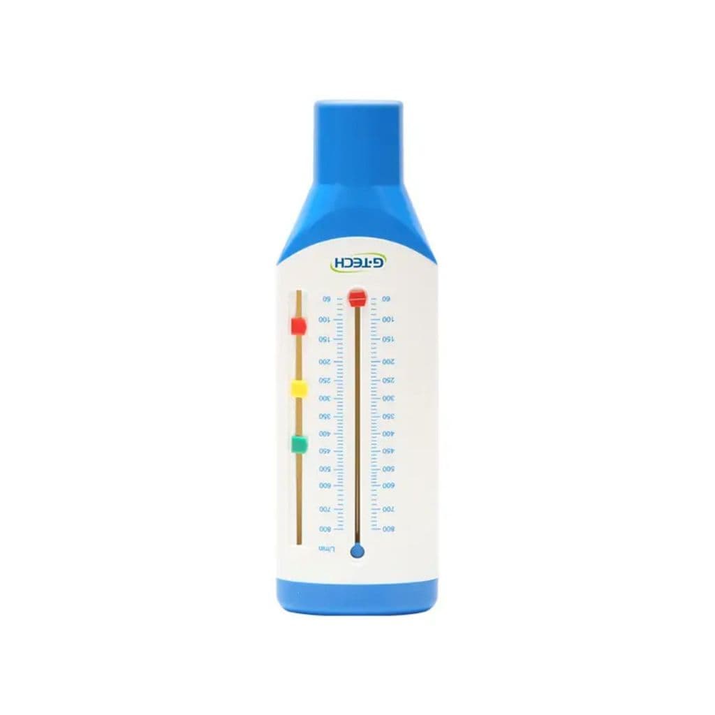 Medidor de Pico de Fluxo Expiratório Adulto Infantil Sopro Monitoramento de Ar G-Tech