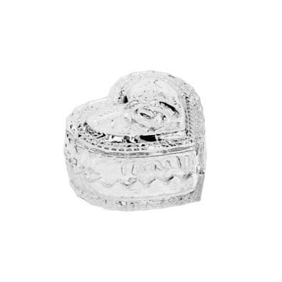 Bomboniere de Cristal Coração 8x6x4cm Lyor