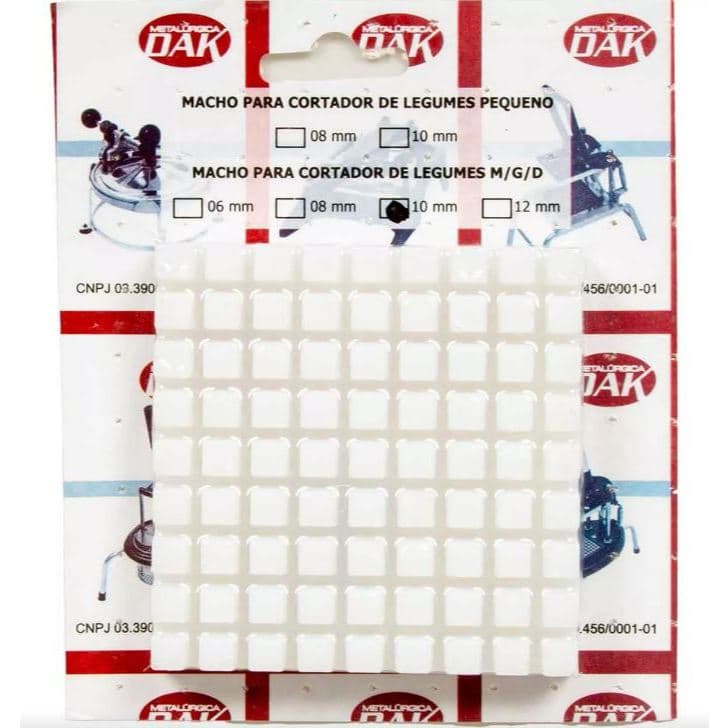 Macho Cortador De Legumes 10 Mm Dak Gd/md