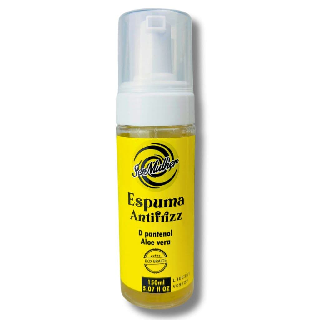 Mousse Espuma Fixador Modelador Finalizador Tranças Cachos Baby Hair Ser Mulher