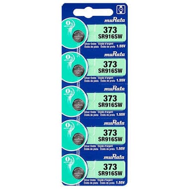 Bat. Murata 373 Sr916sw Cartela C/5 unidades