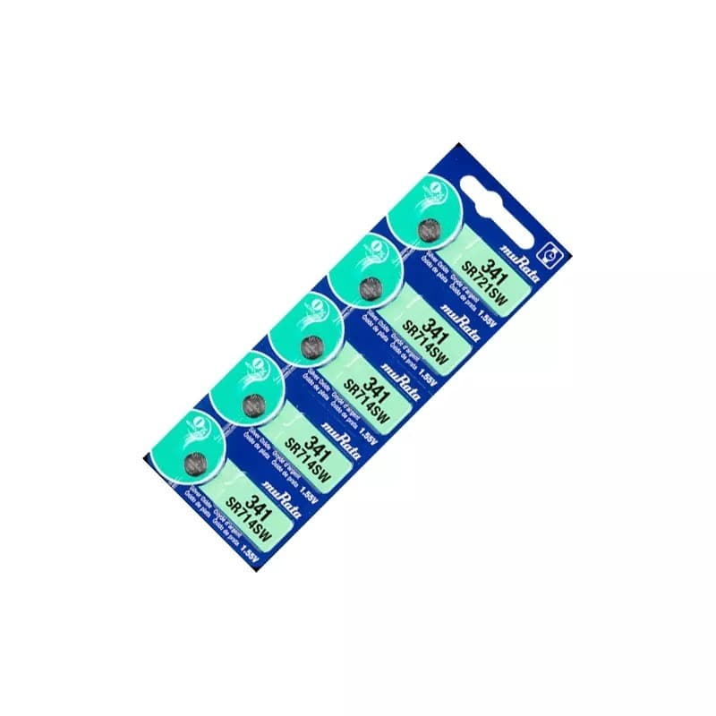 BAT. 341/SR714SW CARTELA COM 5PÇS SONY/MURATA