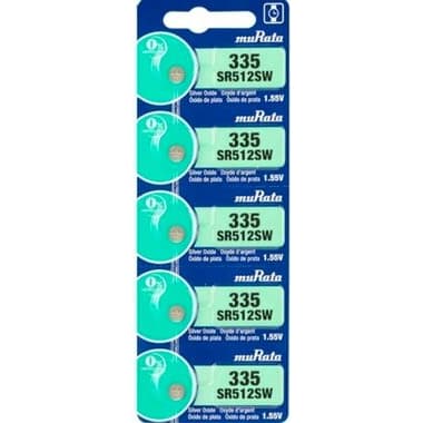 Bat. 335 Sr512sw 1.55v Murata Cartela Com 05 Unidades