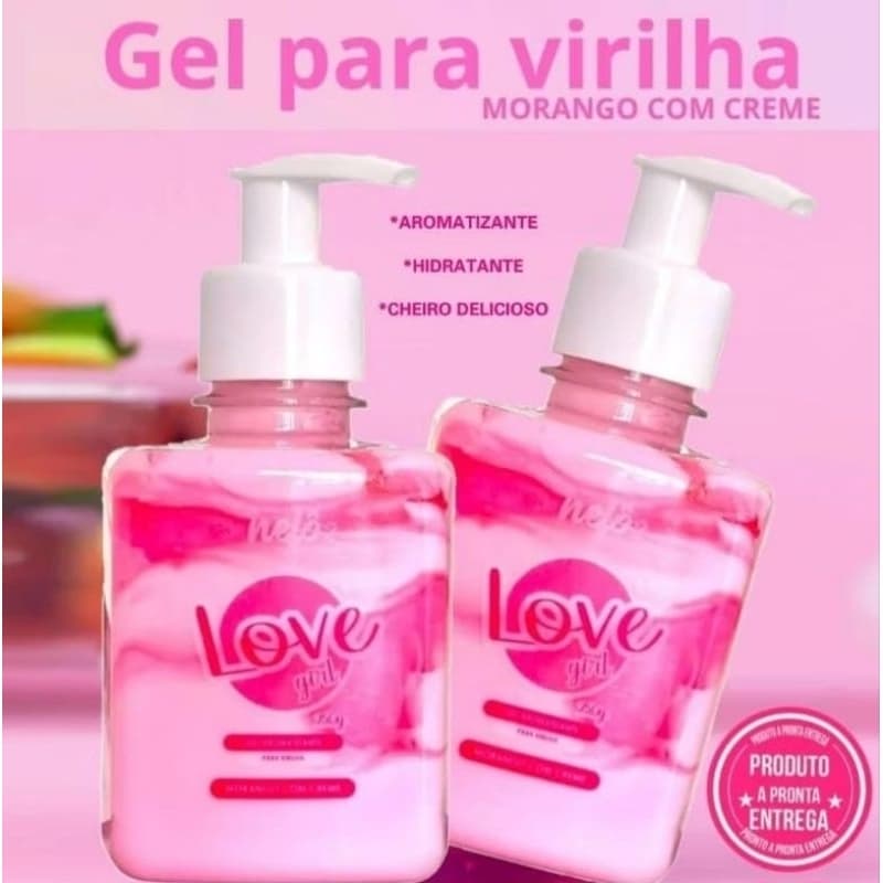 Gel Hidratante Aromatizante para Virilha e corpo