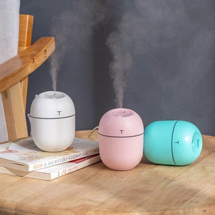 Umidificador Difusor Aromatizador  Portátil Usb Led Aromatizador e Purificador De Ar Casa Escritório