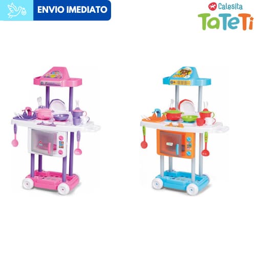 Cozinha Infantil Completa Calesita Tateti Brinquedo Rivachef