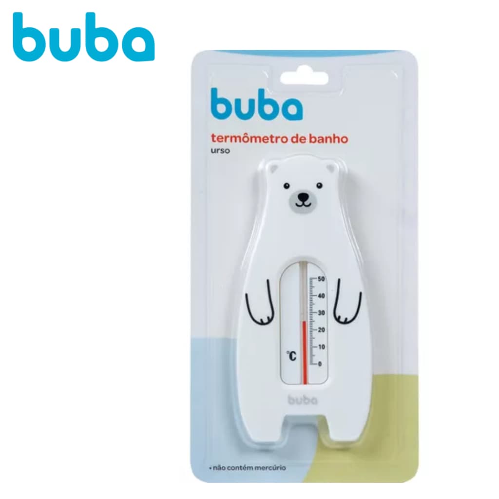 Termômetro Para Banheira buba Urso Temperatura Banho Bebê Ursinho