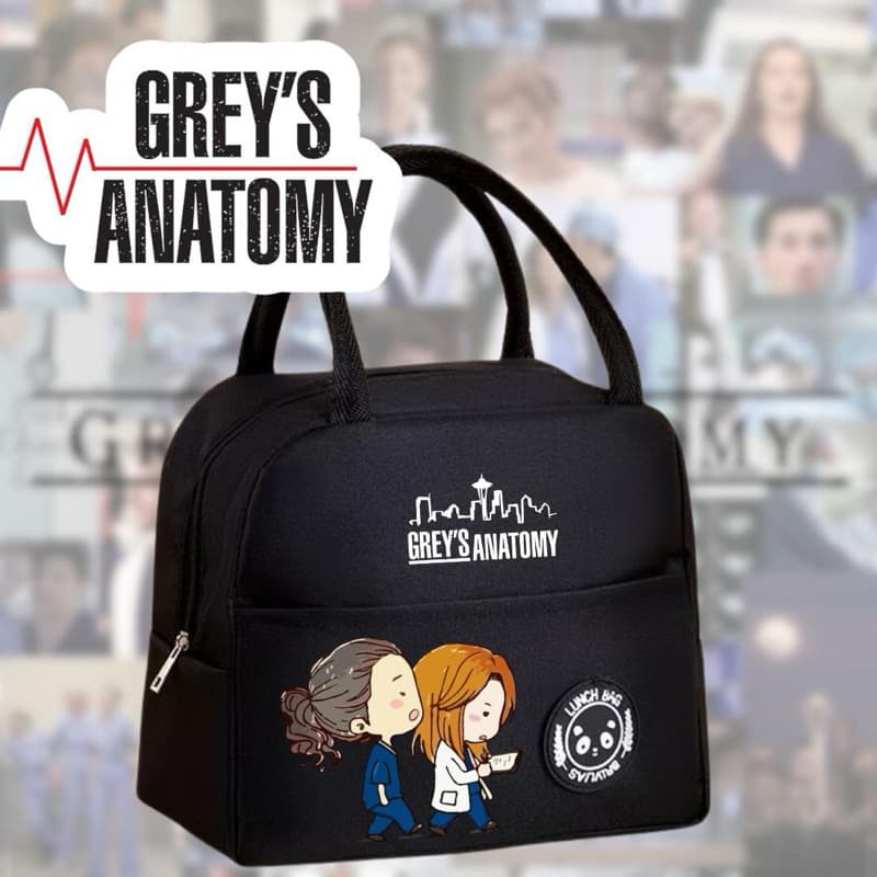 Bolsa/Lancheira Térmica Personalizada Grey’s Anatomy