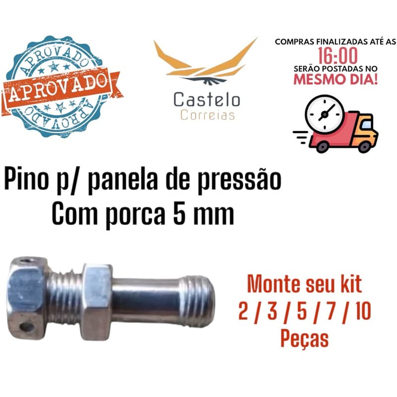 Pino para panela de pressão em Alumínio - Universal.