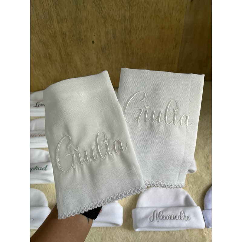 Kit fralda de boca + fralda de ombro
