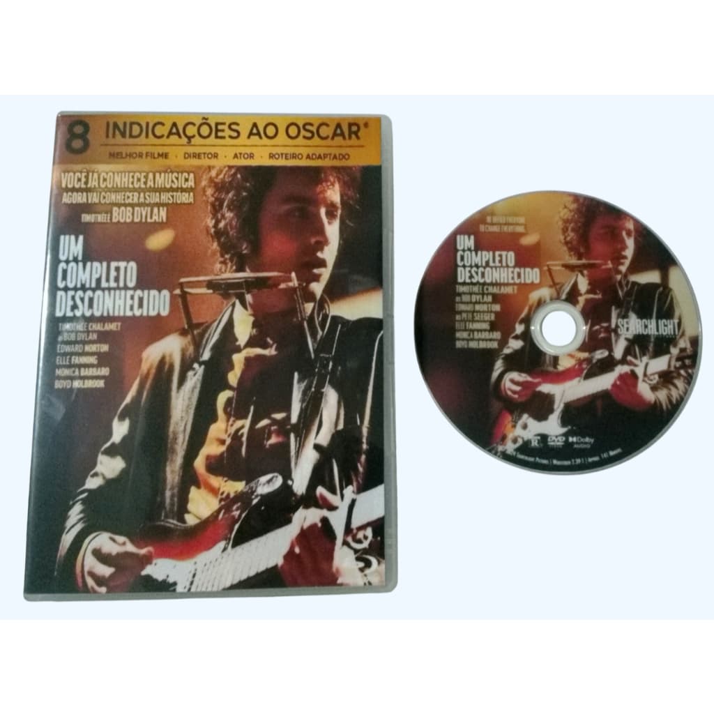 Dvd Um Completo Desconhecido 2024 (biografia De Bob Dylan)