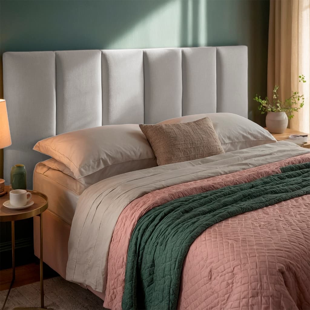 Cabeceira de Cama Box Retângular KIT 8 Peças-Para Cama Queen e Casal- Envio Imediato