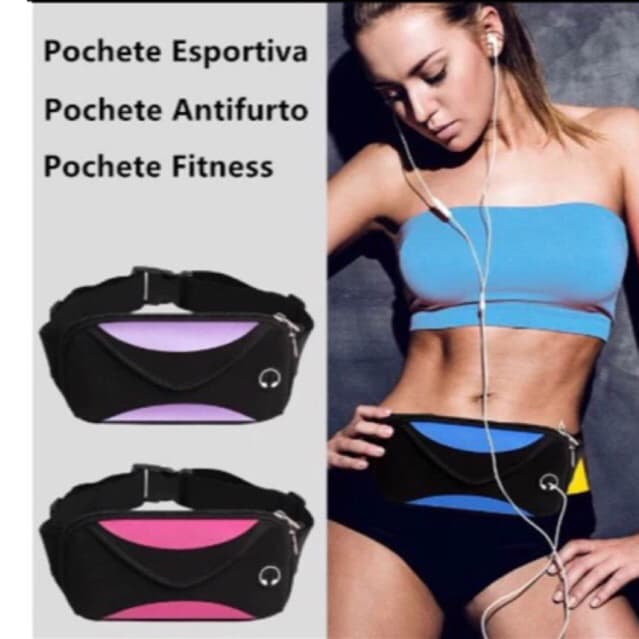 Ponchete femina Esportiva slim fina impermeavel academia/corrida/porta celuar unisex