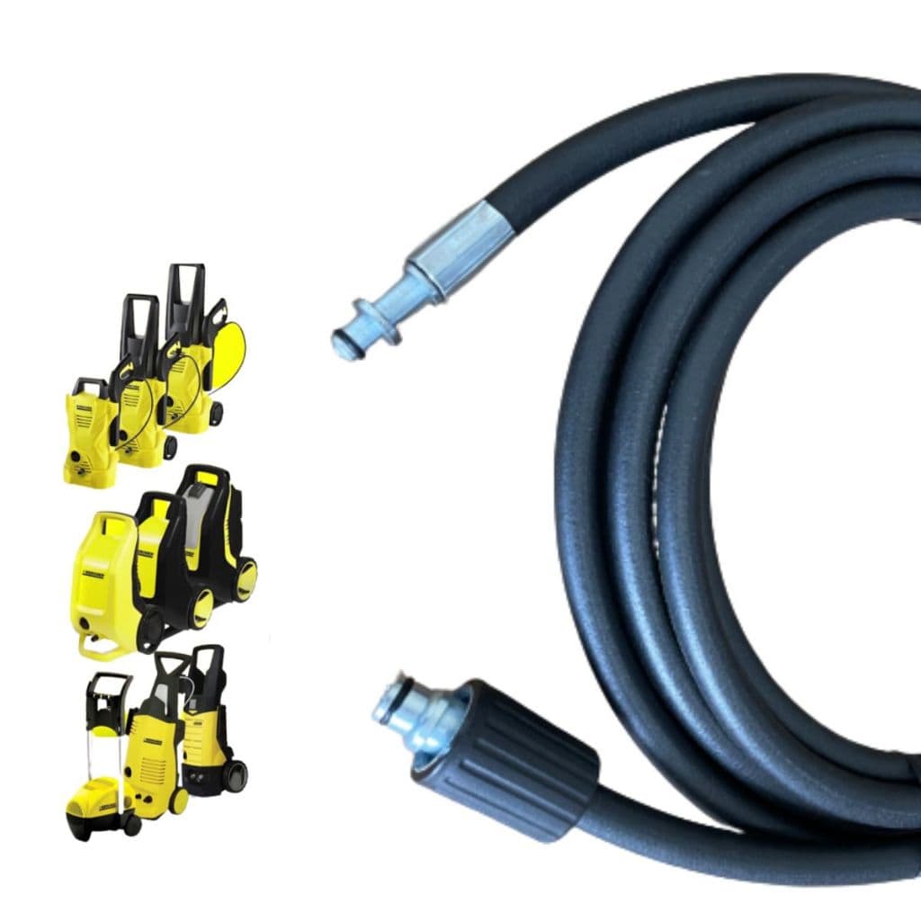 Mangueira Trama de Nylon Para Lavadoras de Alta Pressão Karcher K2, K3, K4, K5