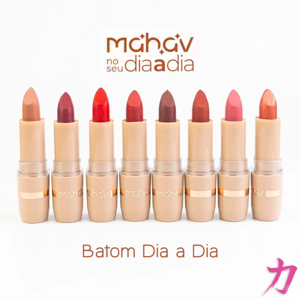Batom Dia a Dia Hidratação e Alta Durabilidade Mahav