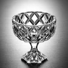Centro de Mesa Decorativo com Pé Cristal - 11cm, 15 cm ou 17cm