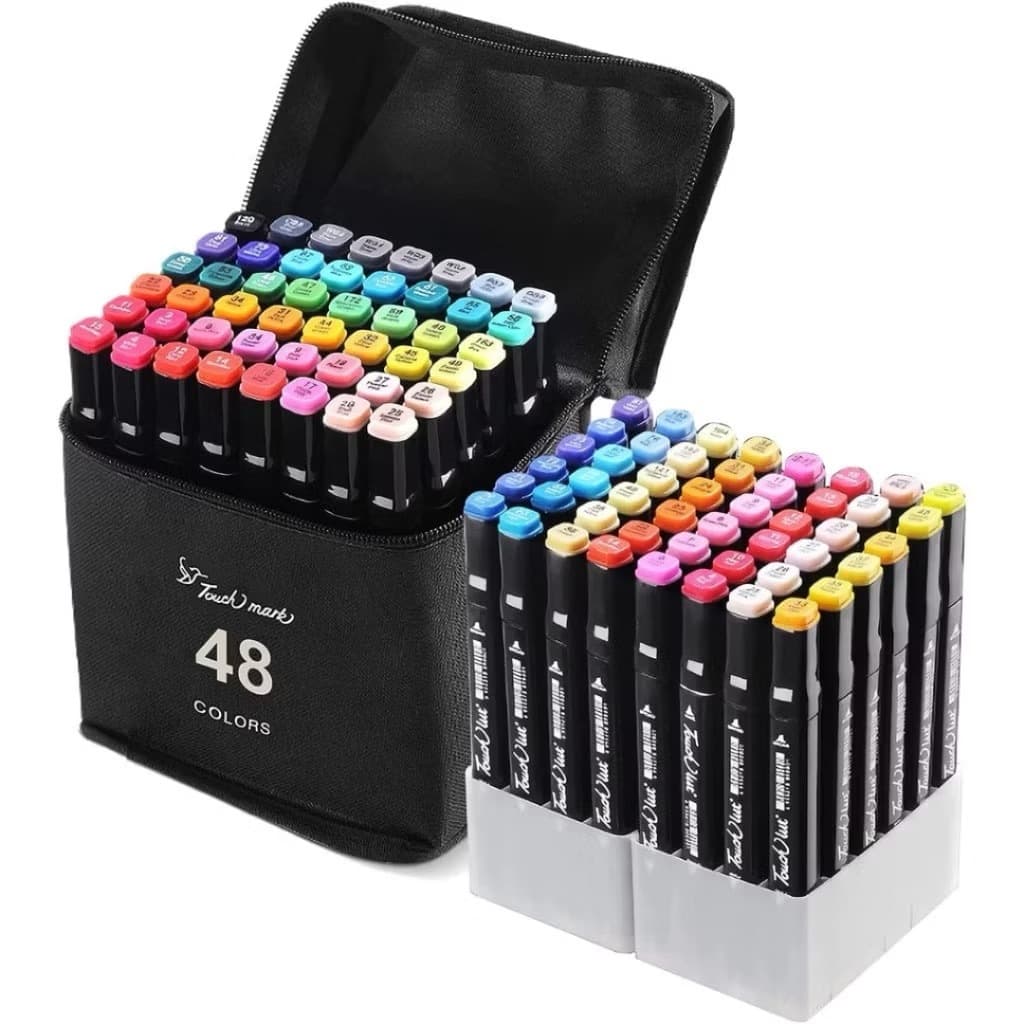 Canetinha Dupla Ponta de Marcação: Kits de 24 a 80 unidades - Canetas Aquarela Especiais