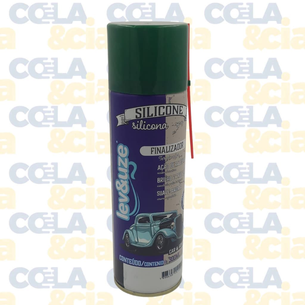Silicone Spray 250ml Finalizador Da Brilho E Proteção Suave Aroma De Ervas Peg&Uze
