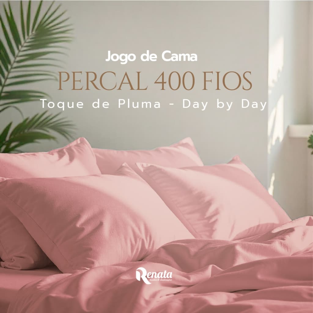 Jogo Lençol 400 Fios 4 Pçs Extra Macio Day by Day Conforto