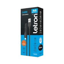 Cabo Lightning PVC 1M Preto - VQ-D88