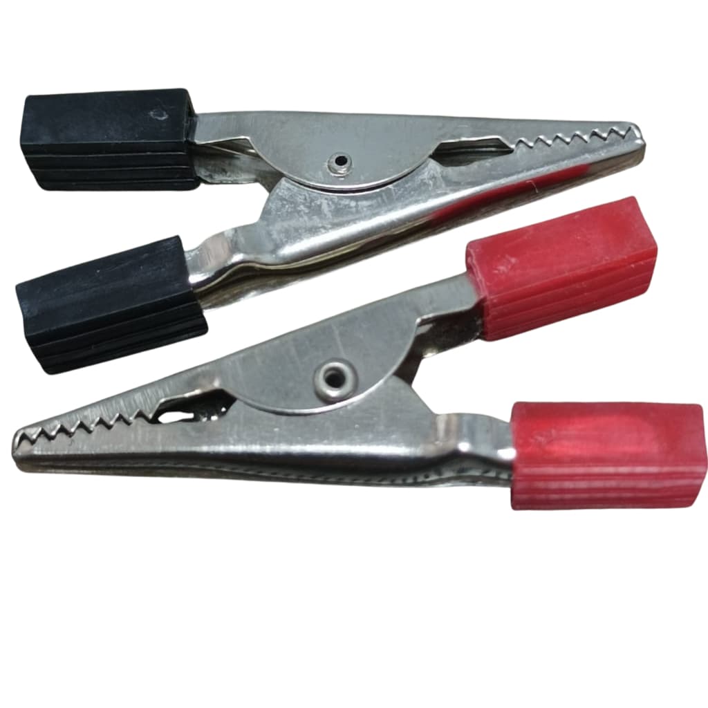 02 PARES GARRAS JACARE 45mm ((eletronica))