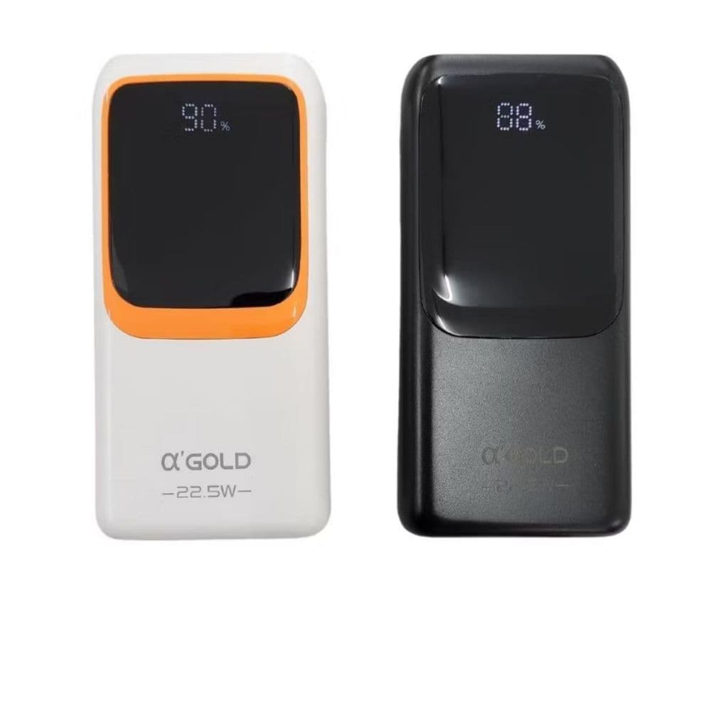 Carregador Portátil Power Bank Turbo PD 22.5W Display 20.000mAh - Agold BTE-40